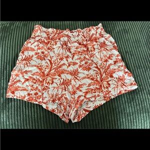 H&M Patterend Shorts Size 8